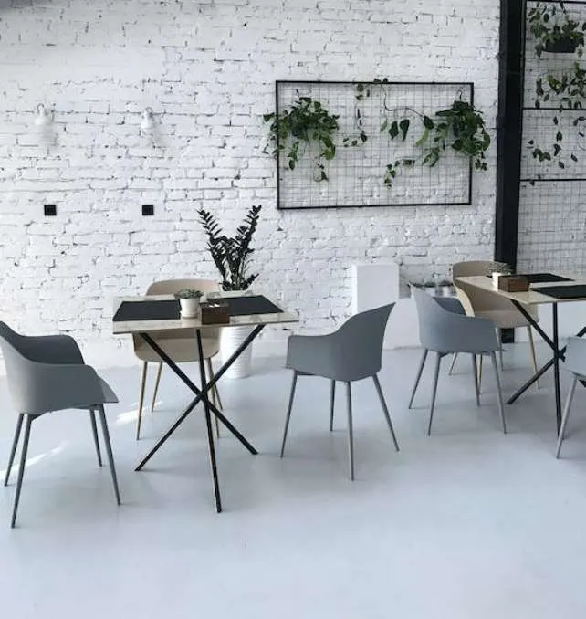 Sàn bê tông mài chi phí thấp cho nhà mẫu thiết kế nhà 2 tầng 6x15m